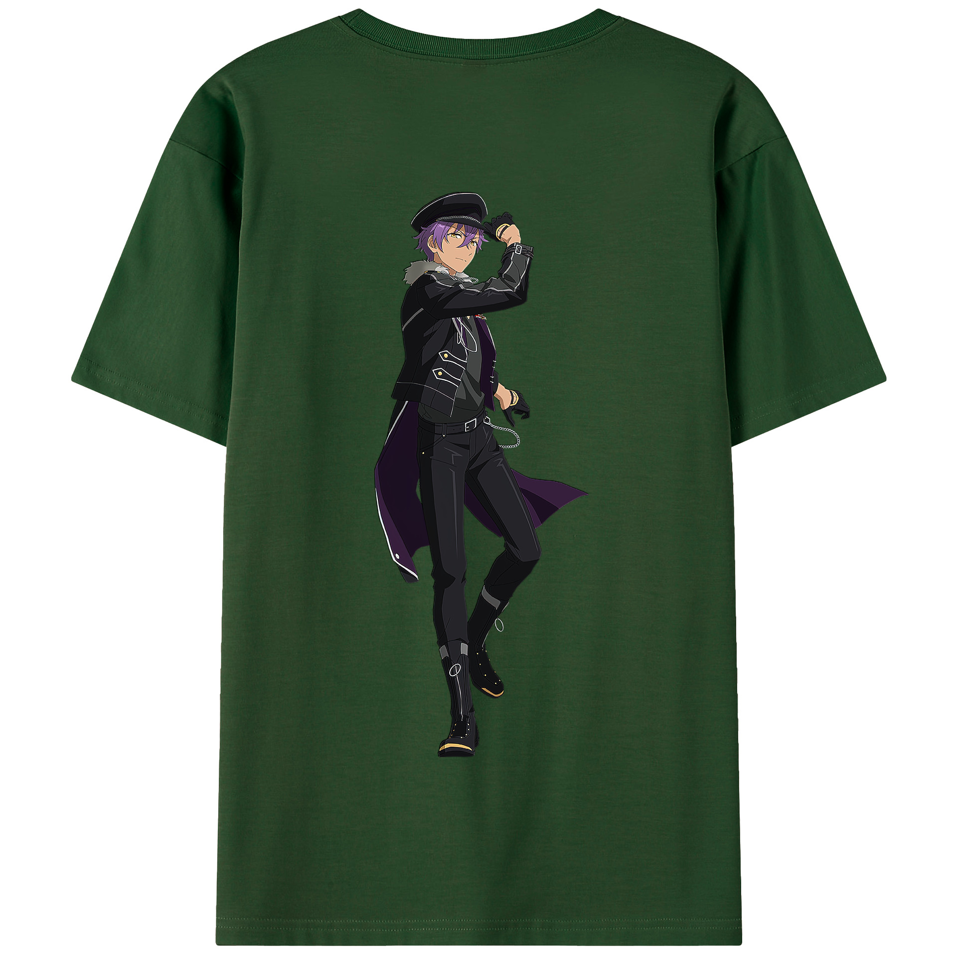 （画像用） あんさんぶるスターズ! Ensemble Stars 綿100％半袖Tシャツ（背面プリント）